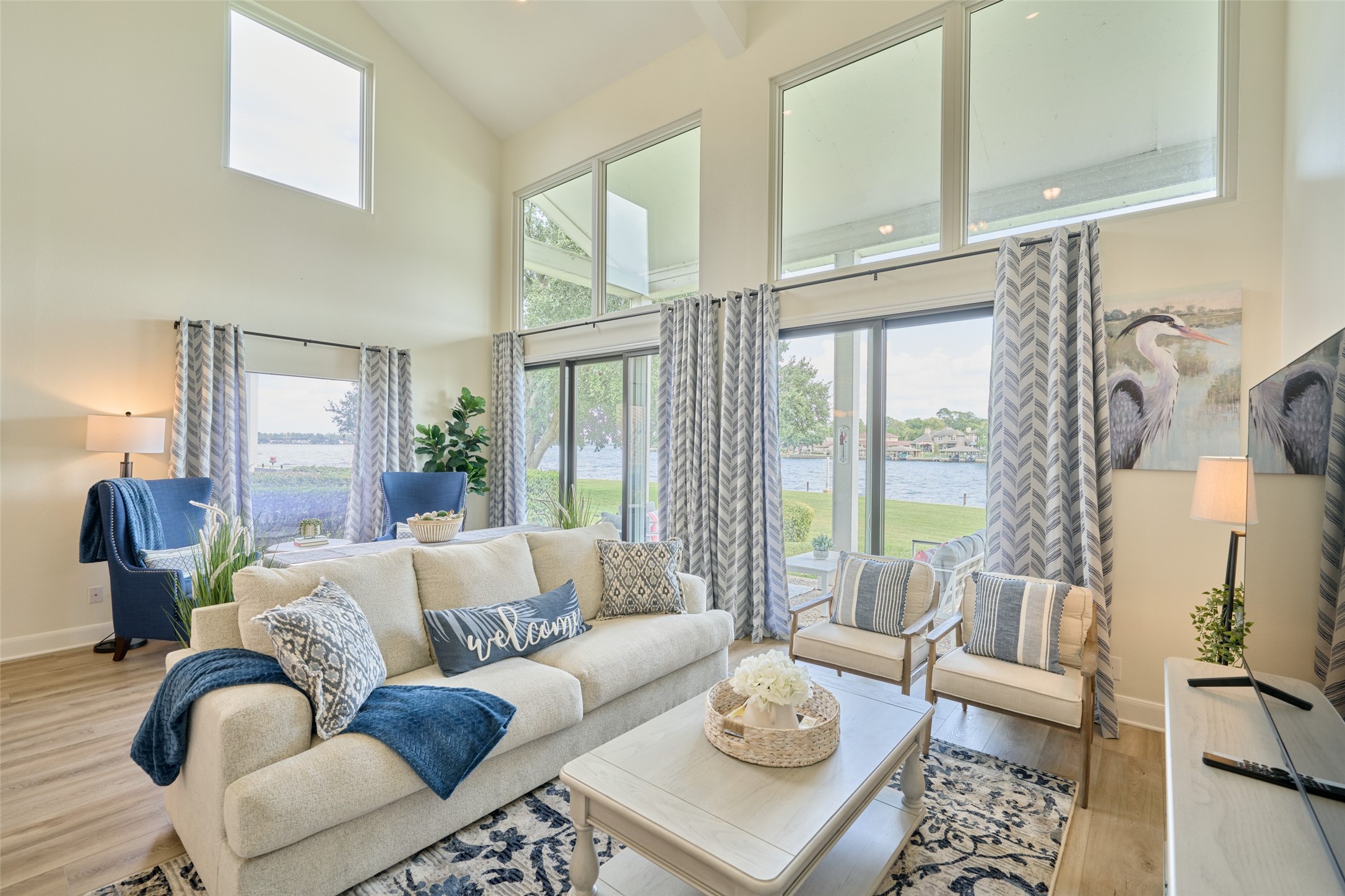 73 April Point Drive South Montgomery, TX 77356 - Photo 1 of 42 This end unit has perfectly positioned windows allow for great waterfront views and natural light. One of the benefits of this unit.
