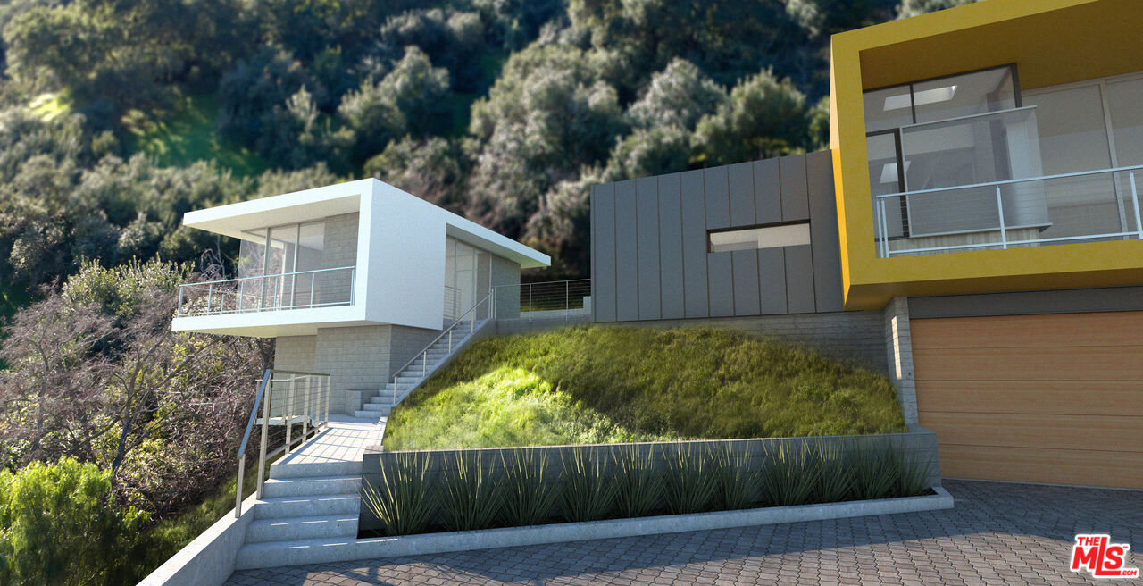 12340 Viewcrest Road Studio City, CA 91604 - Photo 6 of 6 a view of a small house with wooden fence