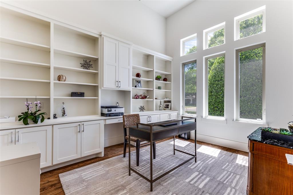 3755 Northview Lane Dallas, TX 75229 - Photo 7 of 36 a view of a workspace with furniture and a window