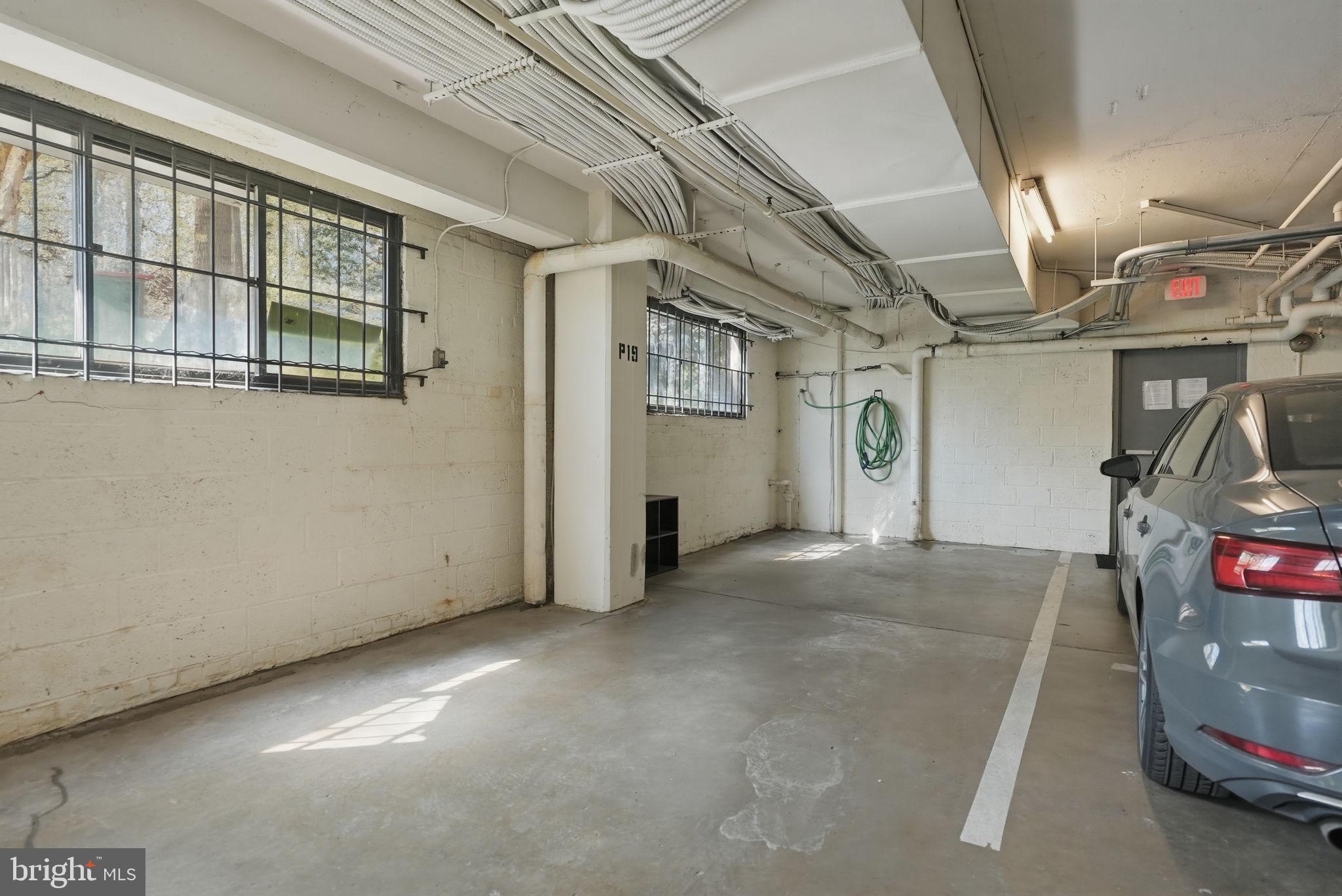 1825 T Street Northwest, Unit 207 Washington, DC 20009 - Photo 19 of 22 a view of parking garage