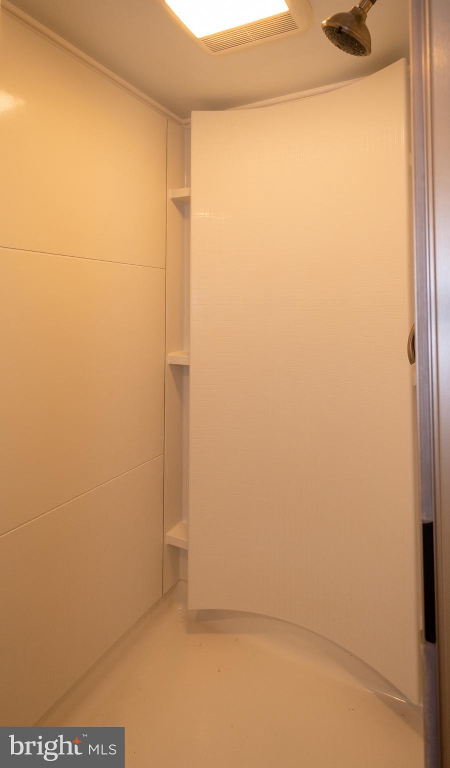3800 New Section Road Middle River, MD 21220 - Photo 33 of 45 Shower in the renovated bathroom