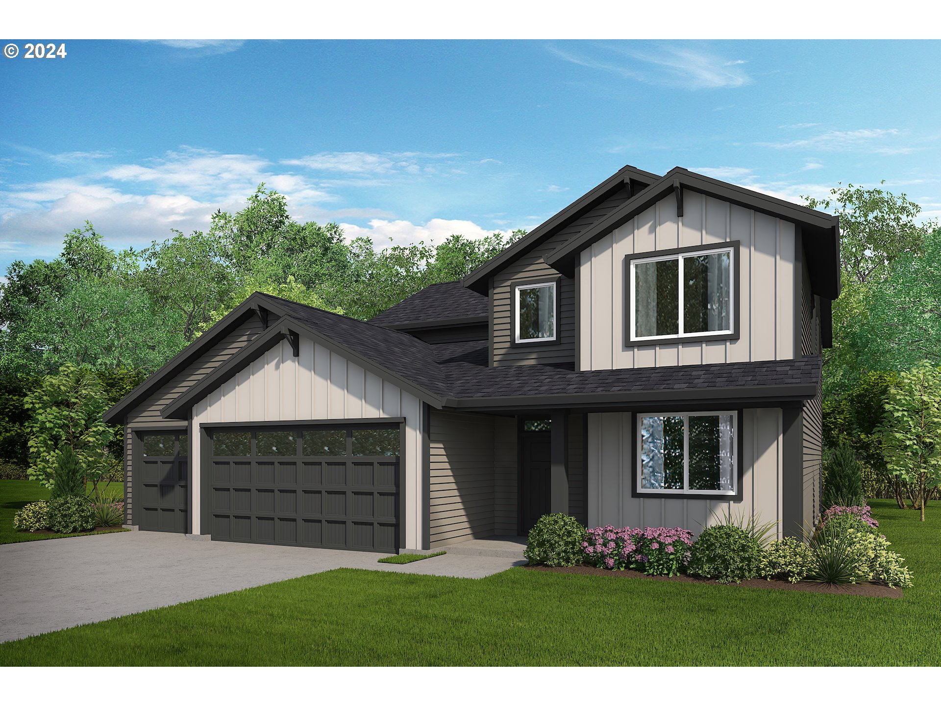 2632 South 8th Way Ridgefield, WA 98642 - Photo 1 of 28 a front view of a house with a yard