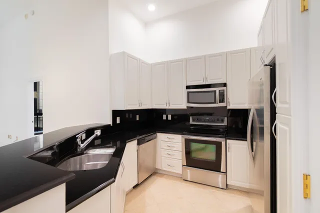 a view of a city with tall buildings