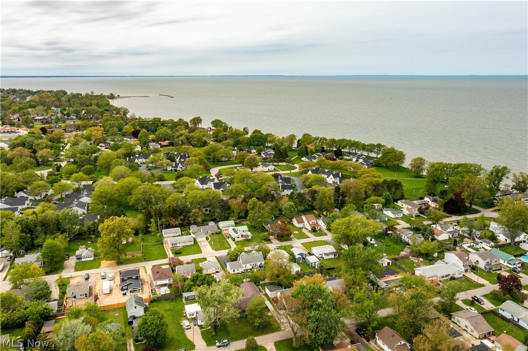 324 Erie Road Vermilion, OH 44089 - Photo 7 of 36 Bird's eye view featuring a water view