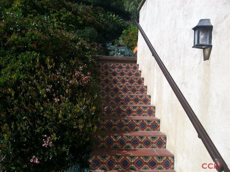 1569 Sycamore Canyon Road Santa Barbara, CA 93108 - Photo 12 of 25 a view of a stairs and an entryway