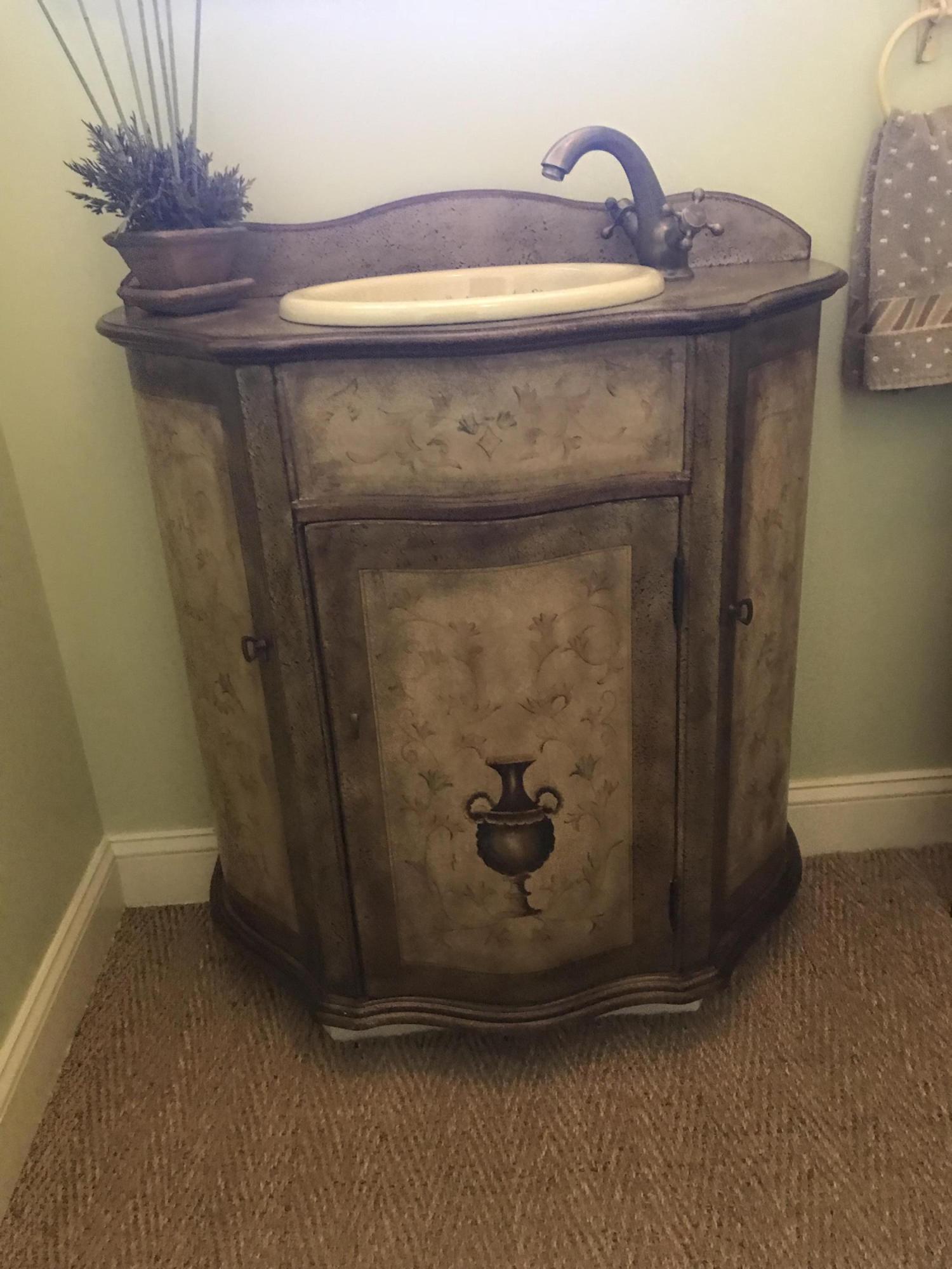 1684 Sewee Fort Road Mount Pleasant, SC 29466 - Photo 96 of 100 Powder Room Vanity