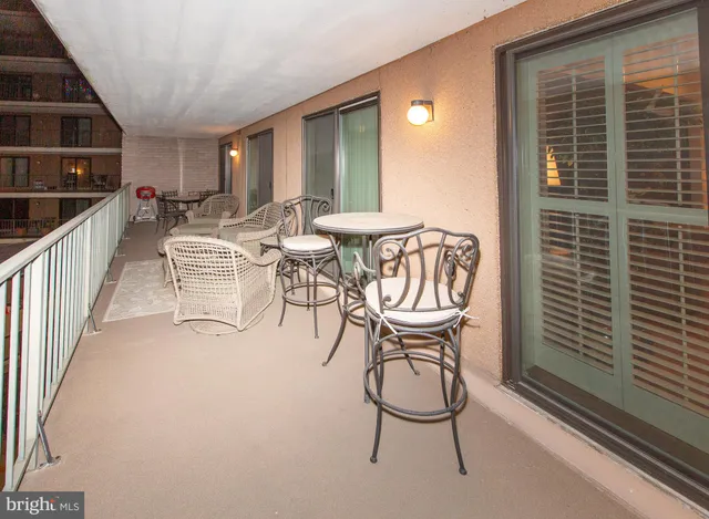 a building view with a outdoor space