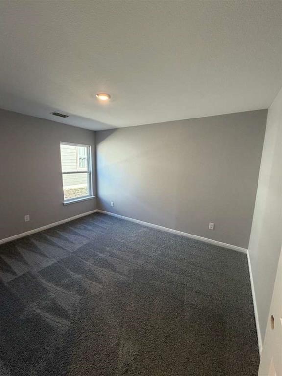 8008 Ravalli Street Ponder, TX 76259 - Photo 2 of 12 an empty room with windows and closet in a room