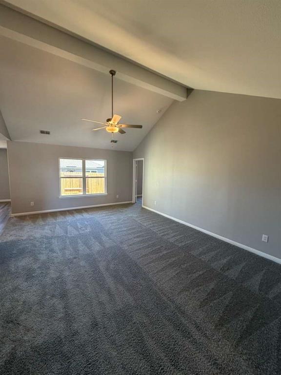 8008 Ravalli Street Ponder, TX 76259 - Photo 6 of 12 an empty room with a empty space and windows