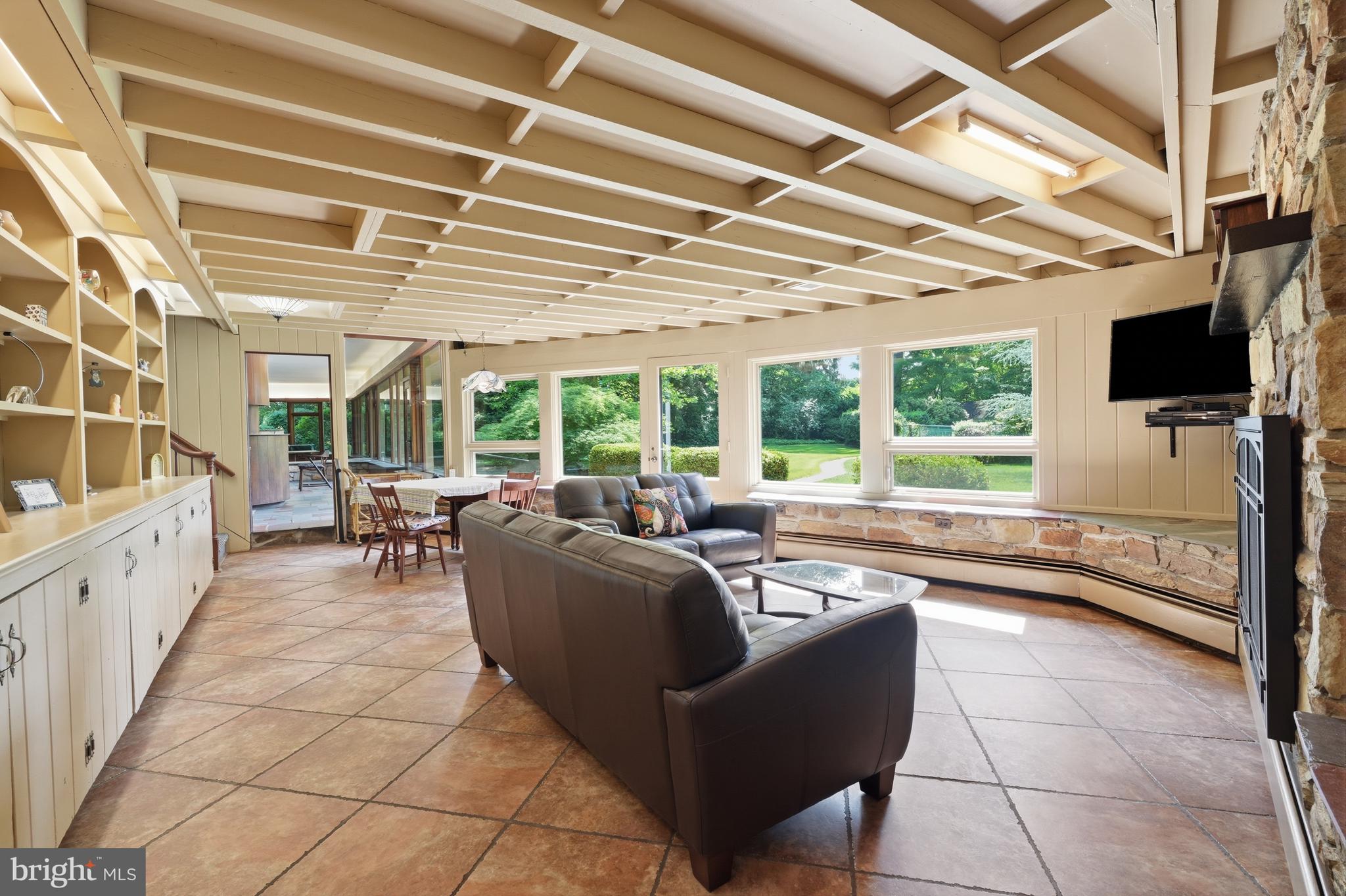775 River Road Yardley, PA 19067 - Photo 26 of 75 Family room with backyard views