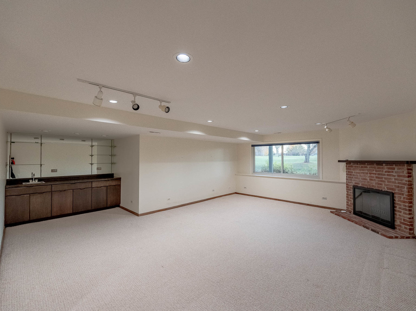 245 Timber Ridge Lane, Unit 245 Lake Barrington, IL 60010 - Photo 7 of 16 a view of an empty room with a fireplace and a window