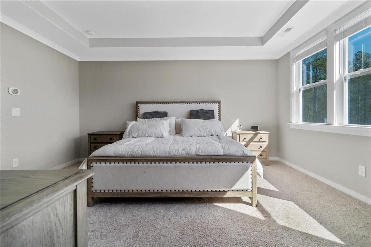 3728 Rustic Pne Way Clover, SC 29710 - Photo 37 of 48 a spacious bedroom with a bed and a window