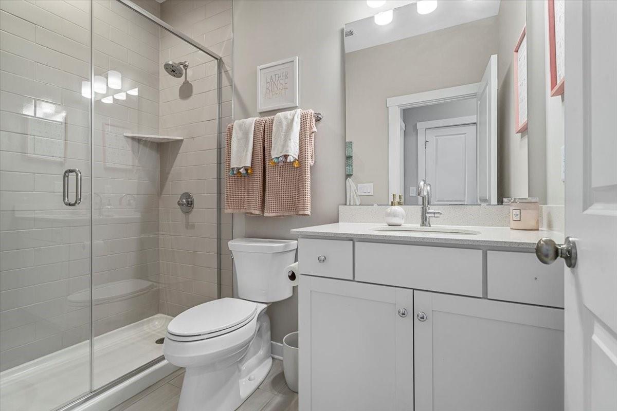 3728 Rustic Pne Way Clover, SC 29710 - Photo 6 of 48 a bathroom with a sink toilet and shower