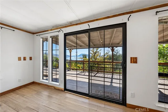 wooden floor in a gallery