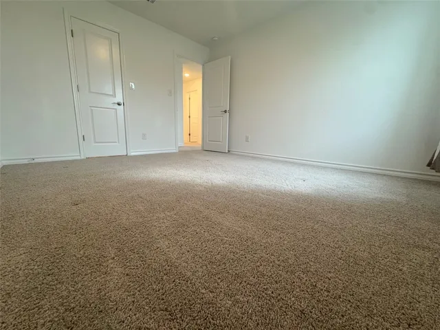 a view of empty room