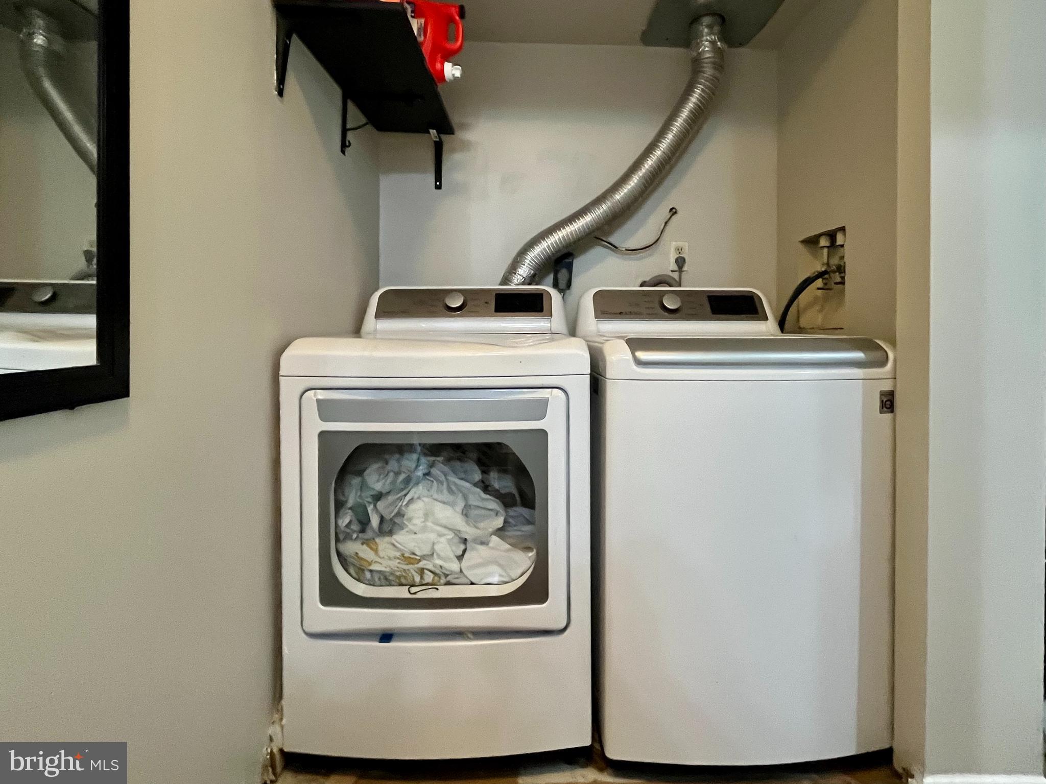 6153 Edsall Road, Unit E Alexandria, VA 22304 - Photo 6 of 12 a view of washer and dryer