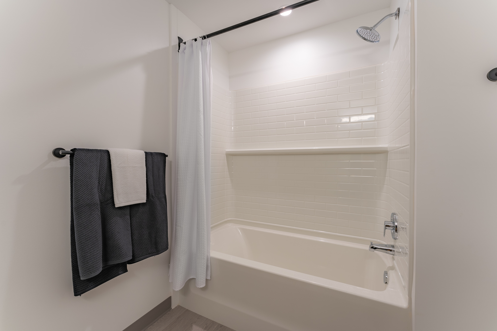 Undisclosed Address Chicago, IL 60642 - Photo 10 of 15 a bathroom with a shower