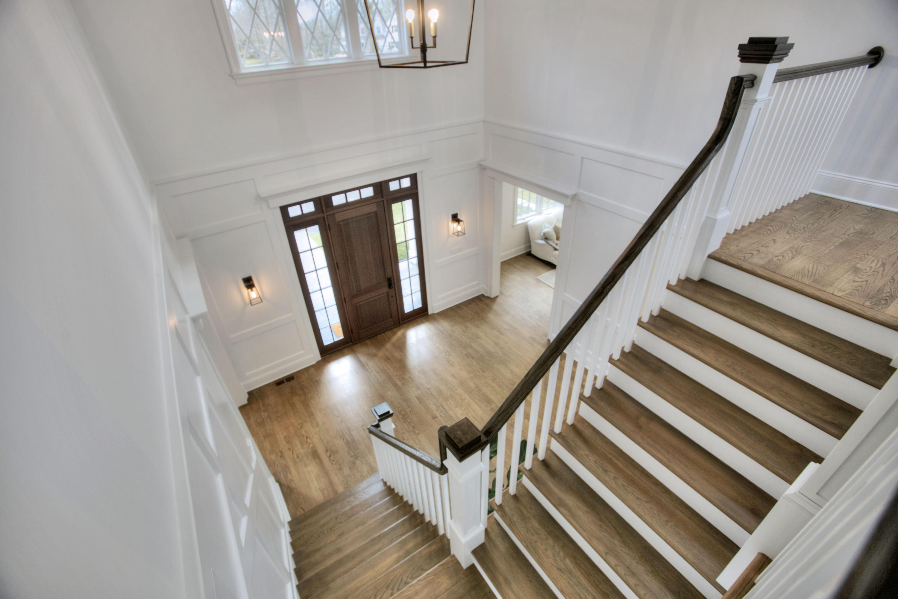 61 Stony Brook Road Darien, CT 06820 - Photo 8 of 43 a view of entryway and hall with wooden floor