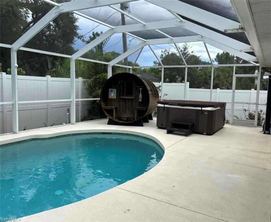 121 Ginger Road Venice, FL 34293 - Photo 24 of 34 a view of a swimming pool with a patio