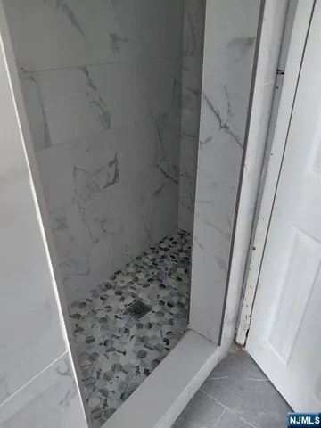 a view of wooden door