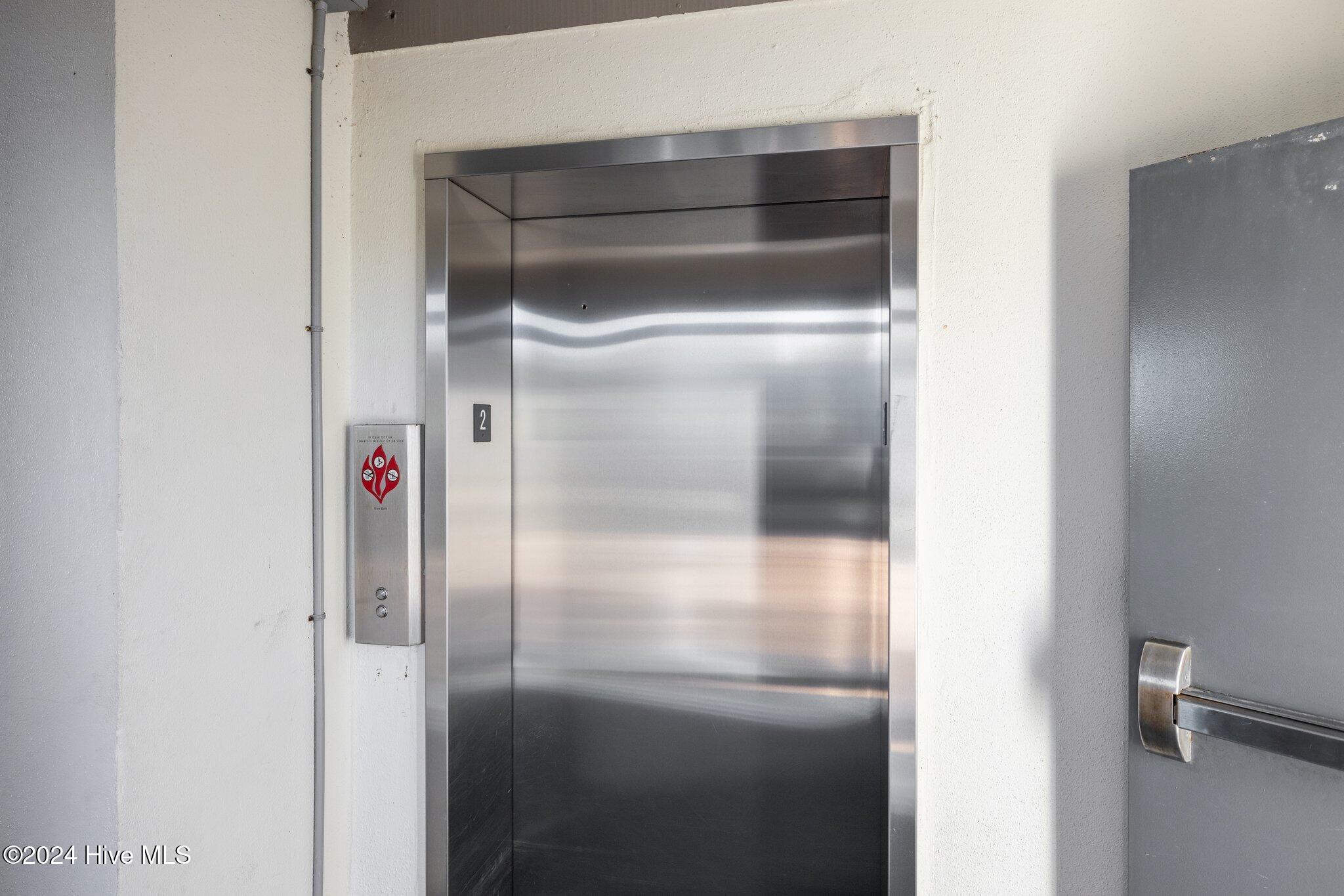 2402 West Fort Macon Road, Unit 206G Atlantic Beach, NC 28512 - Photo 39 of 40 Elevator