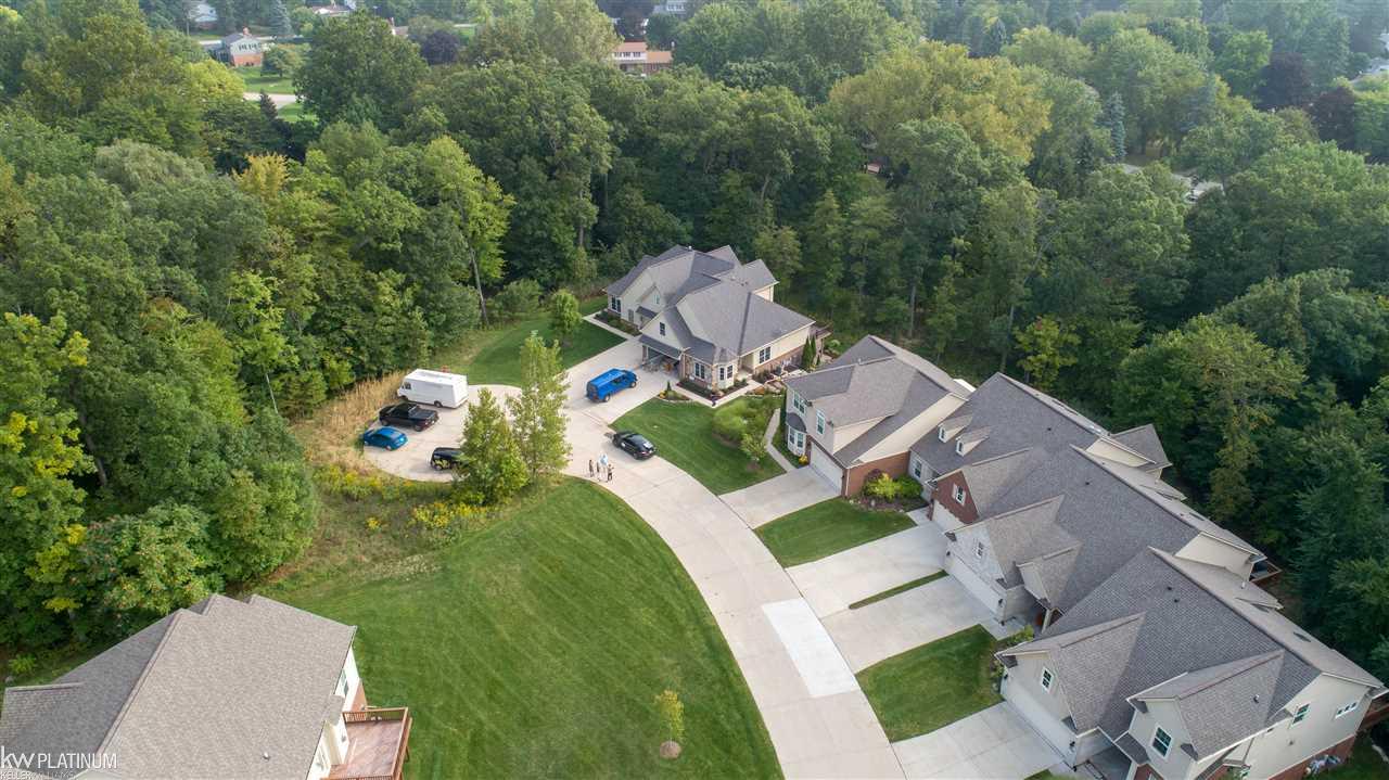 533 Andover Court Rochester, MI 48306 - Photo 16 of 44 Aerial View