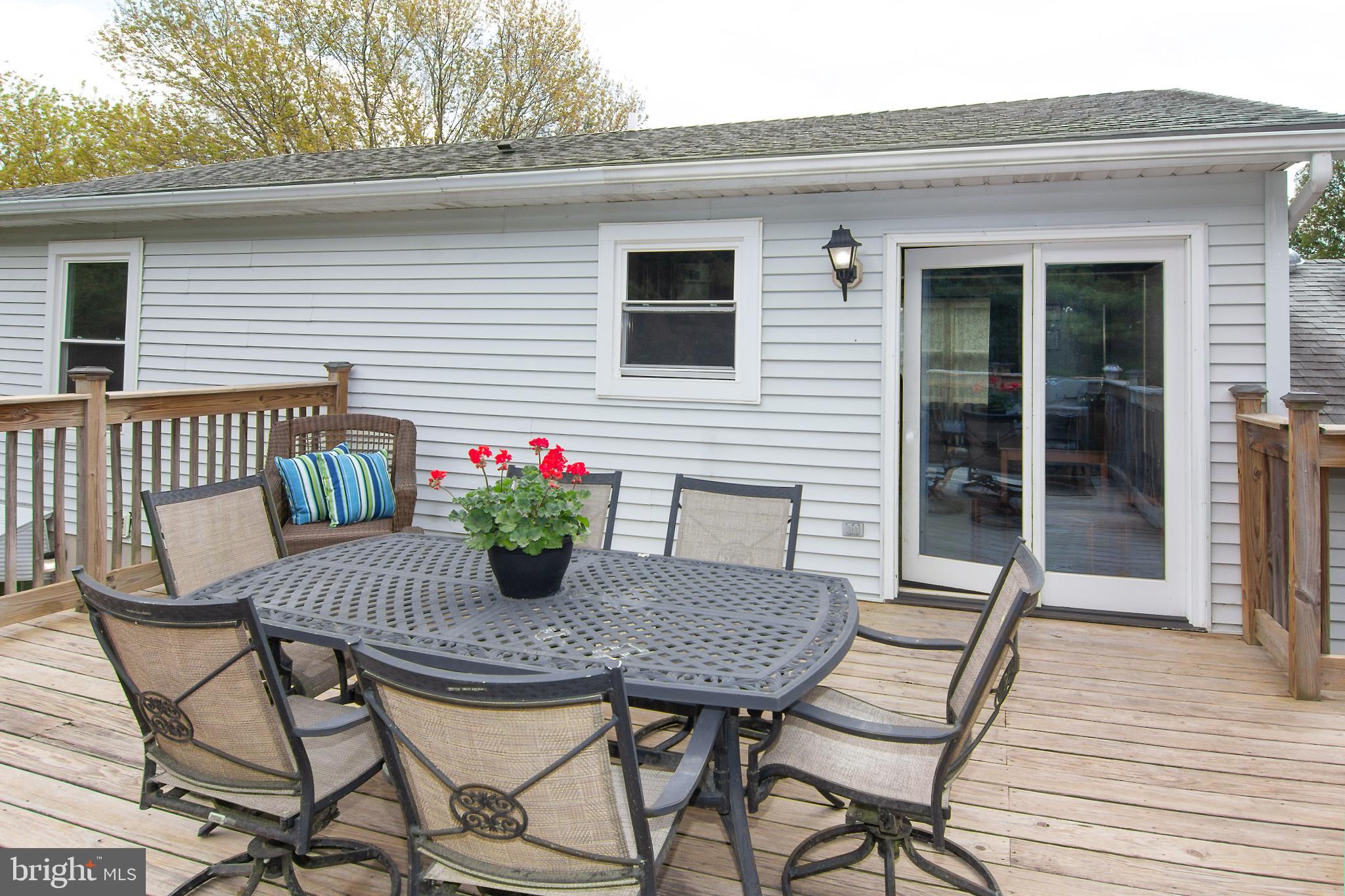 4506 Black Rock Road Hampstead, MD 21074 - Photo 24 of 30 Large deck for great outside dining!
