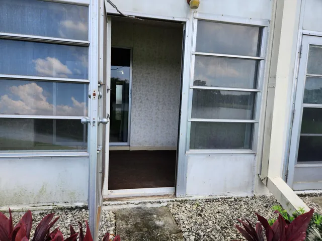 a room with storage and utility