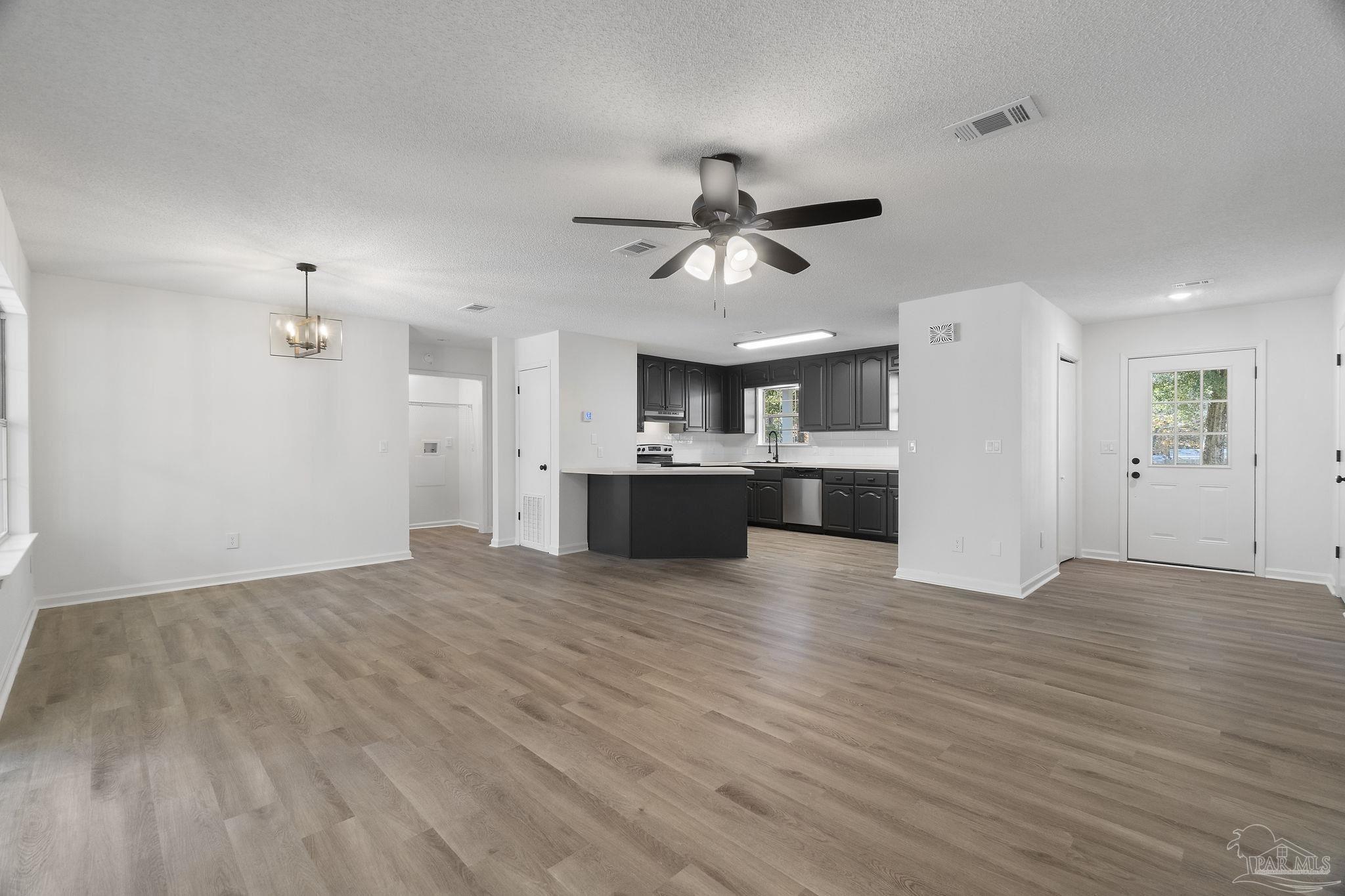 195 Miller Road DeFuniak Springs, FL 32435 - Photo 18 of 50 a view of a kitchen with a sink and a kitchen view