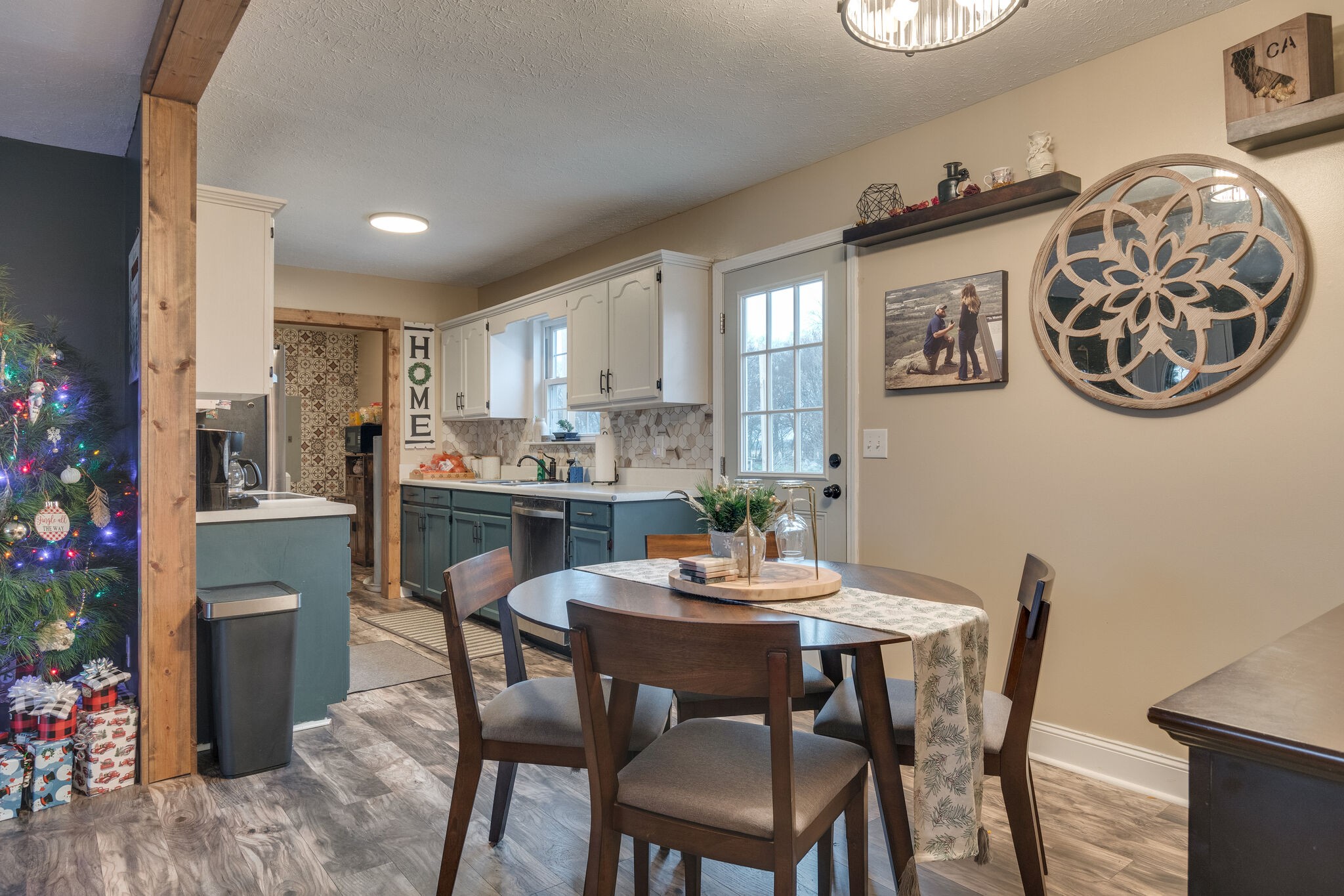 1537 Longview Road Unionville, TN 37180 - Photo 12 of 28 a view of a dining room with furniture and wooden floor