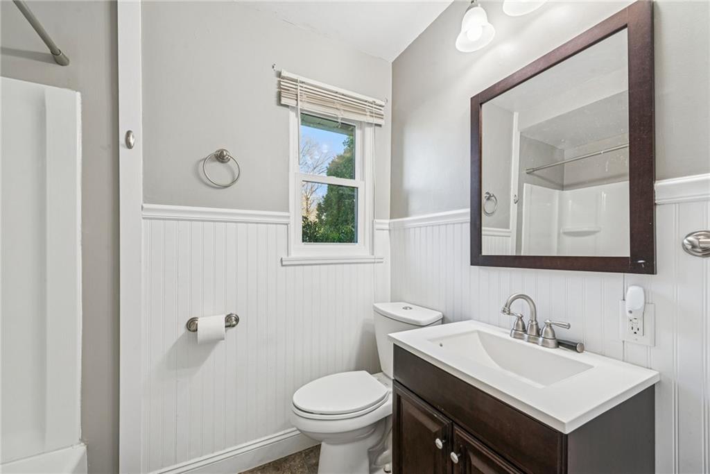 104 Ekastown Road Sarver, PA 16055 - Photo 7 of 39 a bathroom with a sink and a toilet