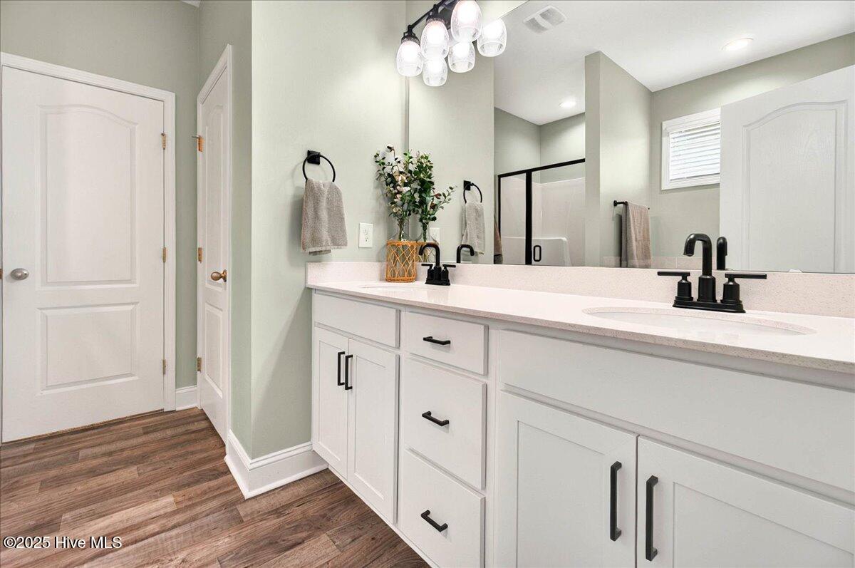 5735 Orchardgrass Road Leland, NC 28451 - Photo 6 of 54 Elegant Primary Bathroom