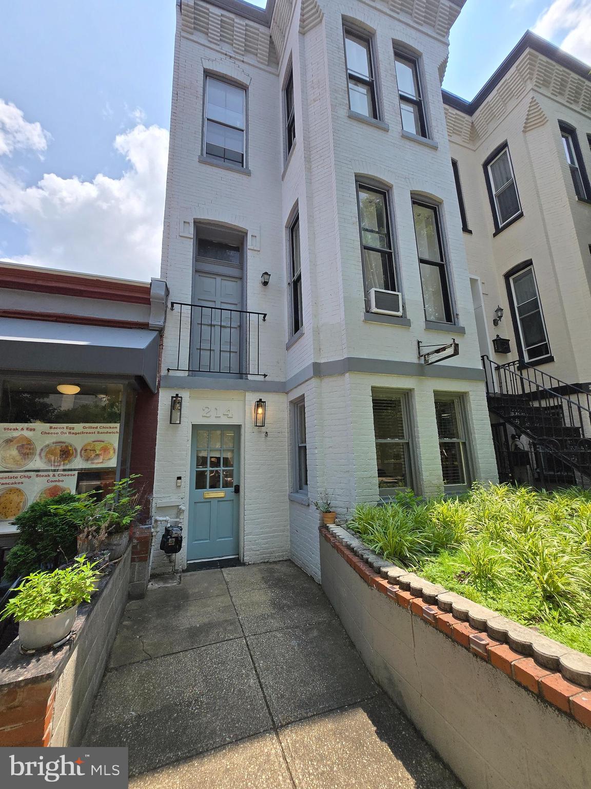 214 2nd Street Southeast Washington, DC 20003 - Photo 12 of 12 a house view with a garden space