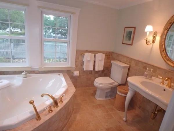 a bathroom with a sink and a toilet