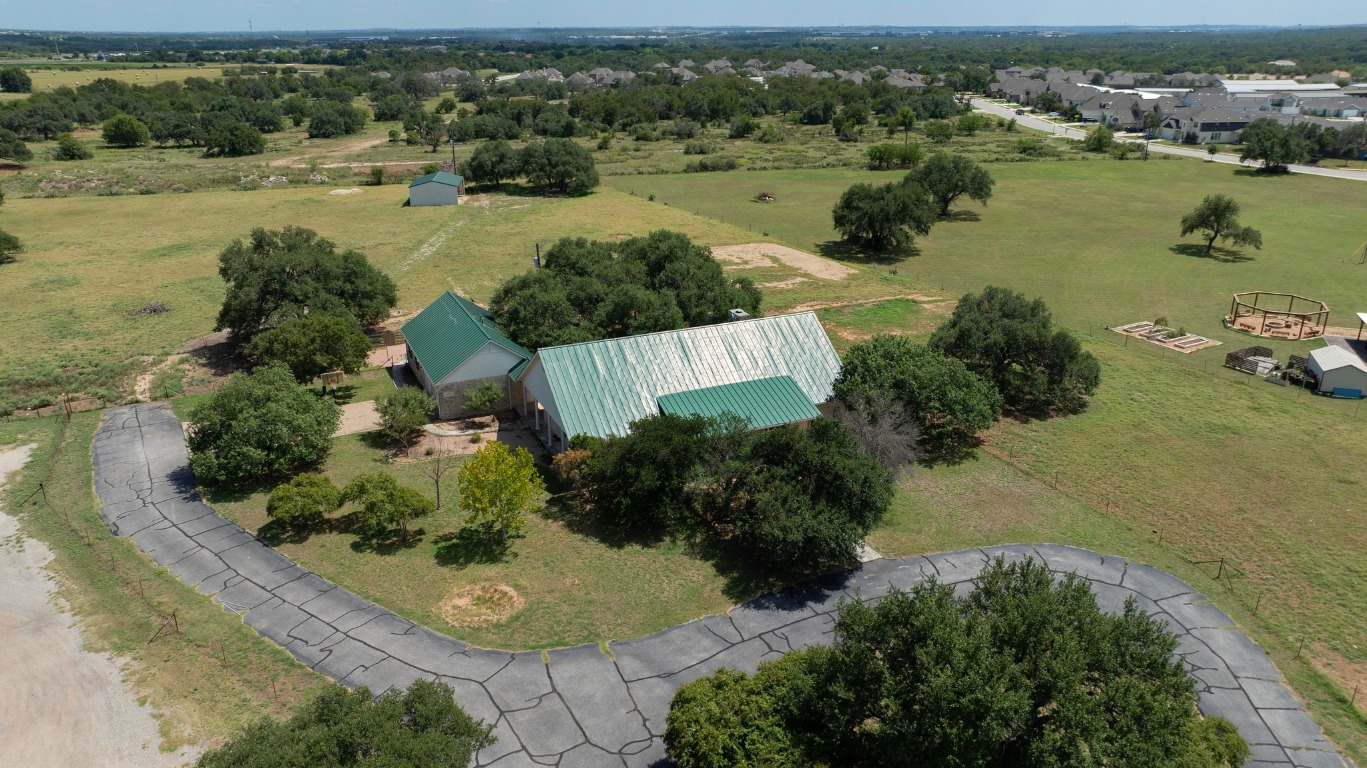 3900 Shell Road Georgetown, TX 78628 - Photo 39 of 40 an aerial view of ocean residential house with outdoor space