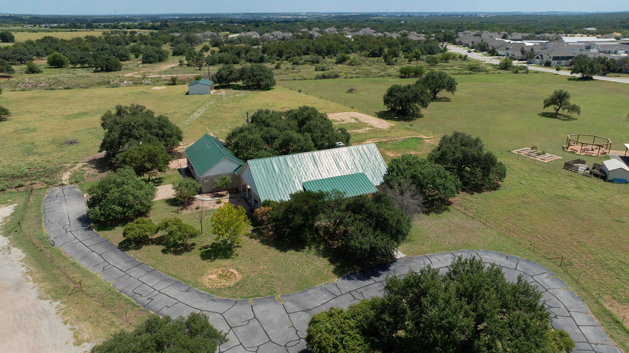 3900 Shell Road Georgetown, TX 78628 - Photo 39 of 40 Aerial view of sparsely populated area