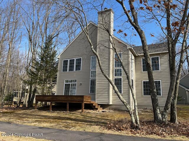 409 Gentian Lane Long Pond, PA 18334 - Photo 26 of 27 rear of house