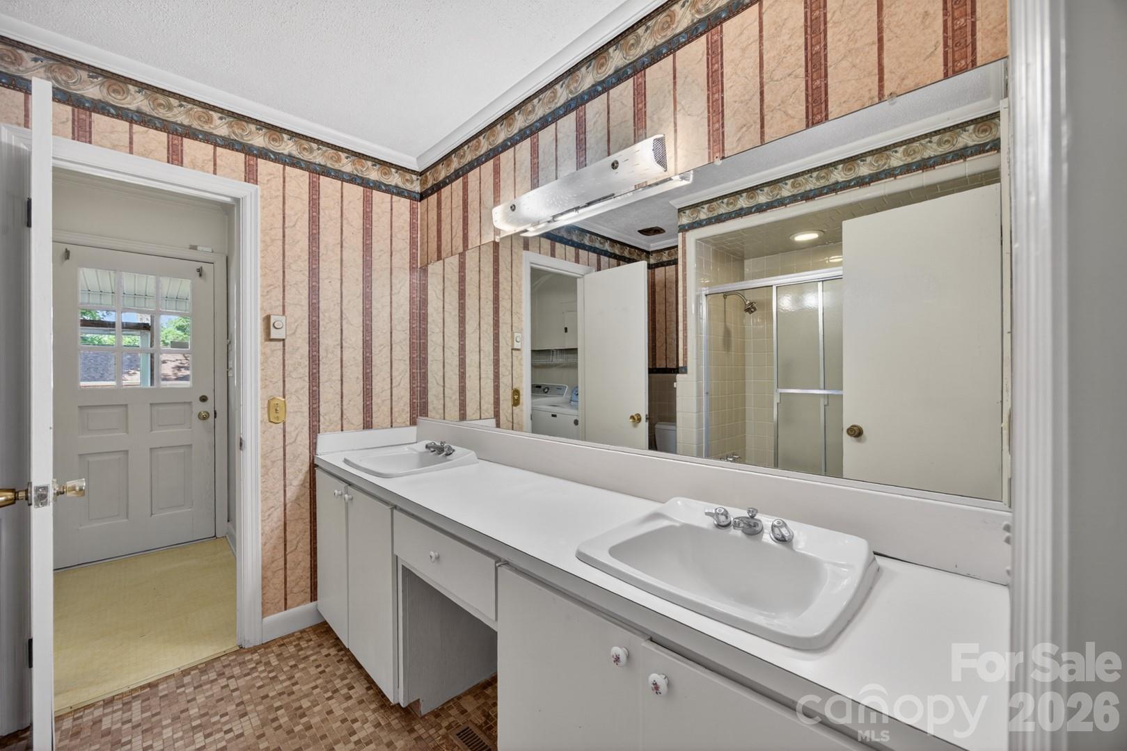 236 Richmond Road Salisbury, NC 28144 - Photo 24 of 48 a bathroom with a sink double vanity and a mirror