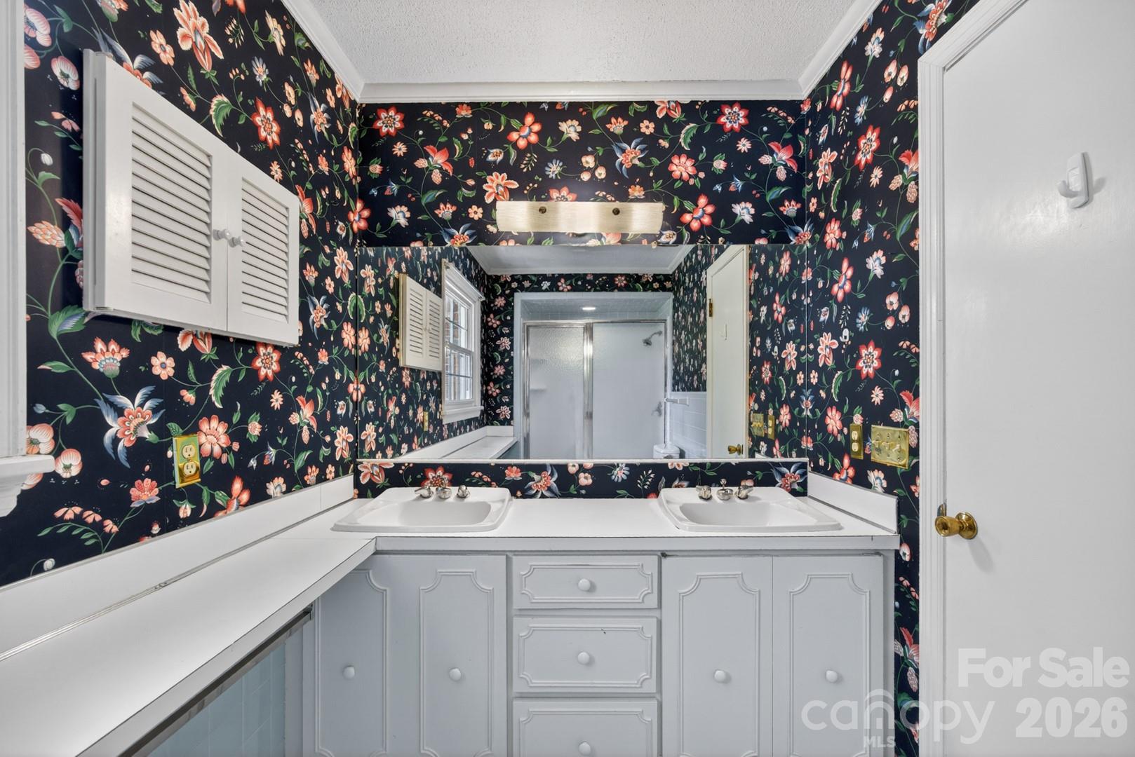236 Richmond Road Salisbury, NC 28144 - Photo 26 of 48 a bathroom with a sink and a mirror