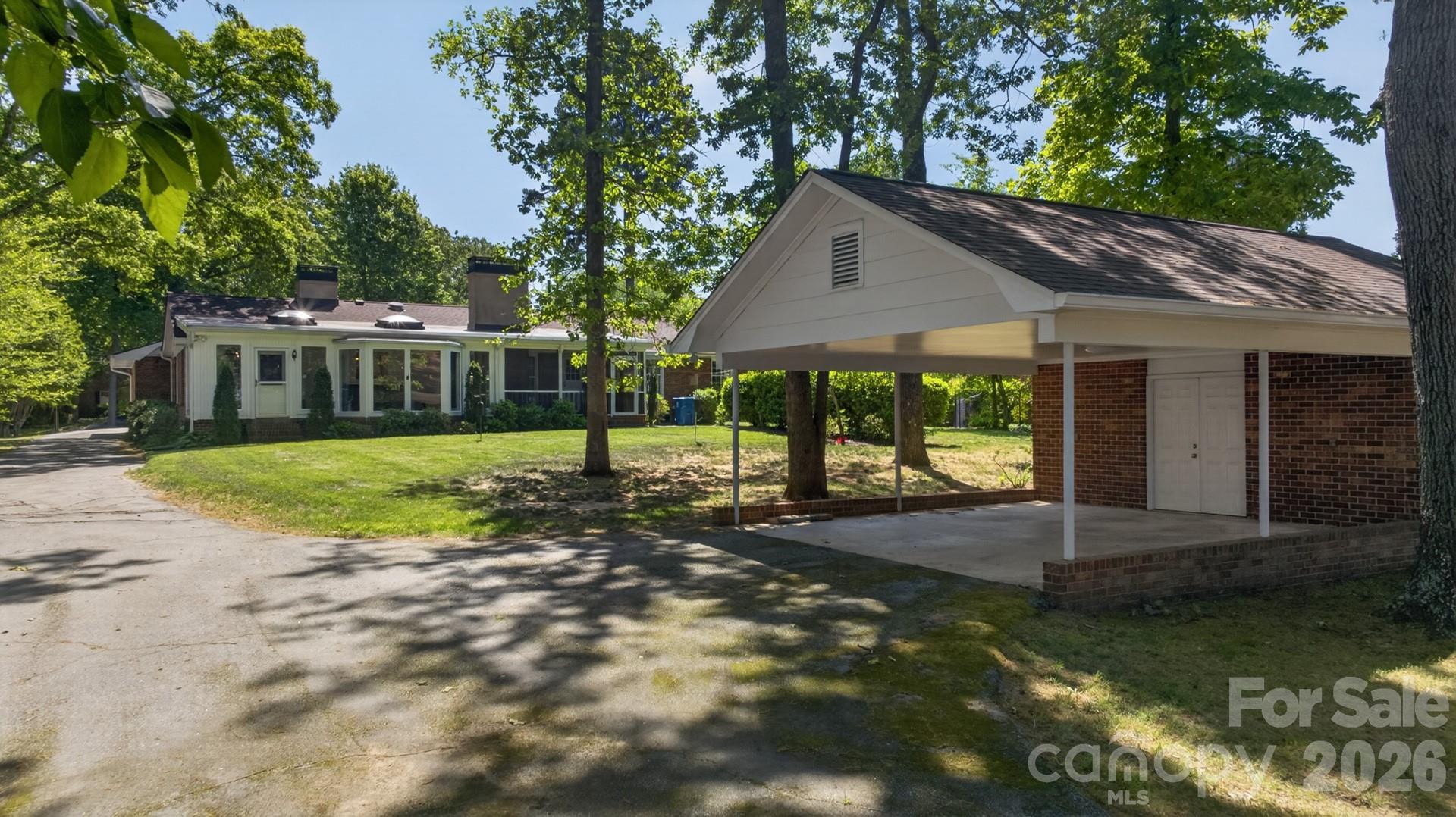 236 Richmond Road Salisbury, NC 28144 - Photo 33 of 48 a view of a house with backyard and sitting area