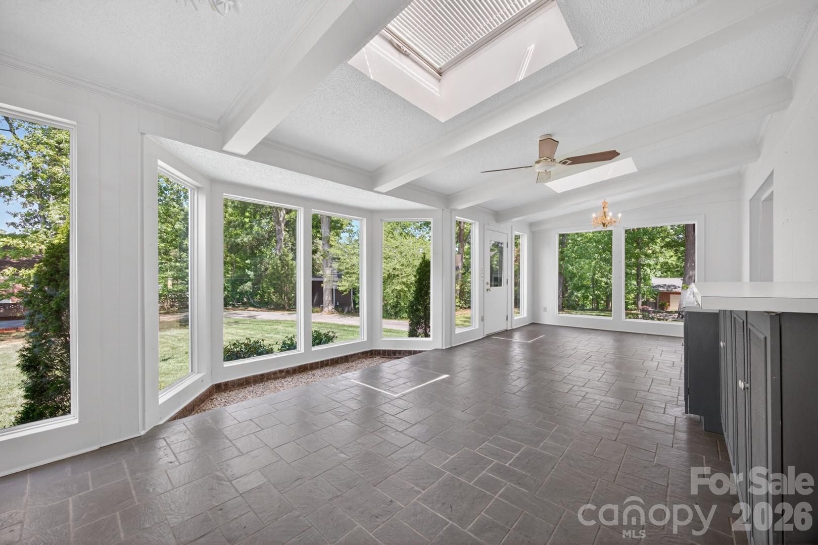 236 Richmond Road Salisbury, NC 28144 - Photo 5 of 48 a view of empty room with wooden floor and fan