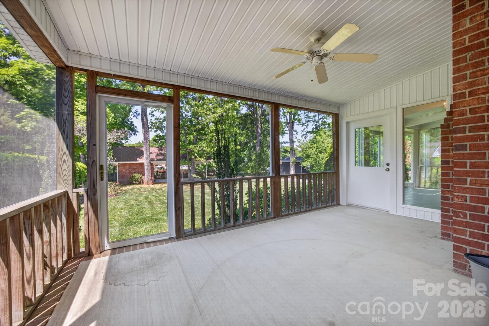 236 Richmond Road Salisbury, NC 28144 - Photo 8 of 48 wooden floor in an empty room with a large window