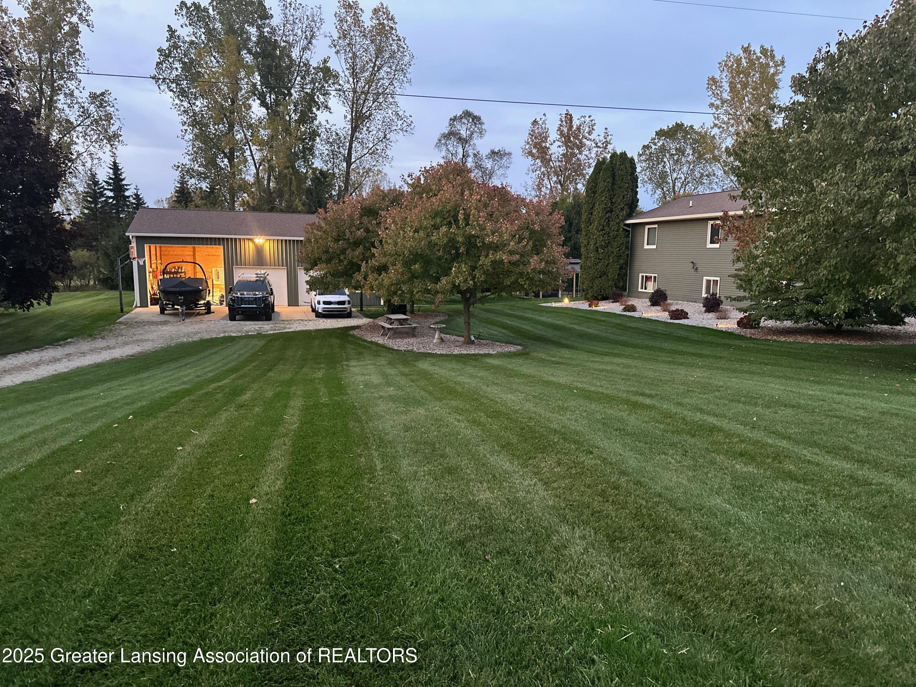 10829 Peake Road Portland, MI 48875 - Photo 55 of 56 side yard with Shop