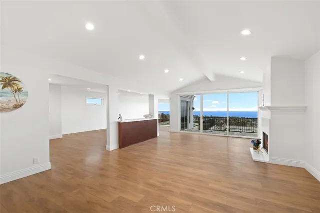 a view of a livingroom with a fireplace