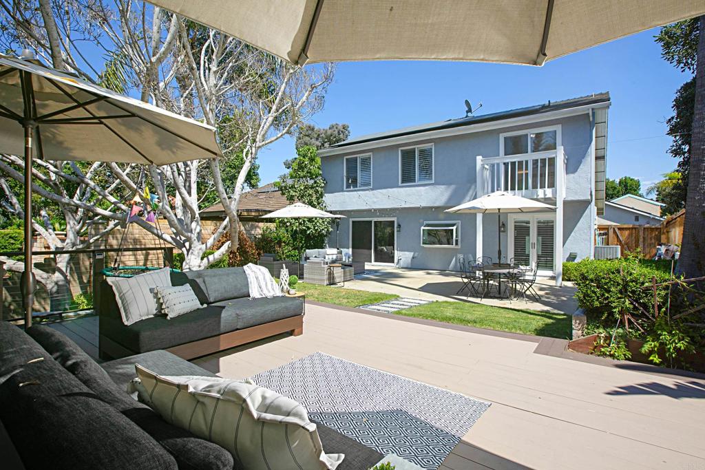 1414 Flair Encinitas Drive Encinitas, CA 92024 - Photo 30 of 39 a view of a house with swimming pool and sitting area