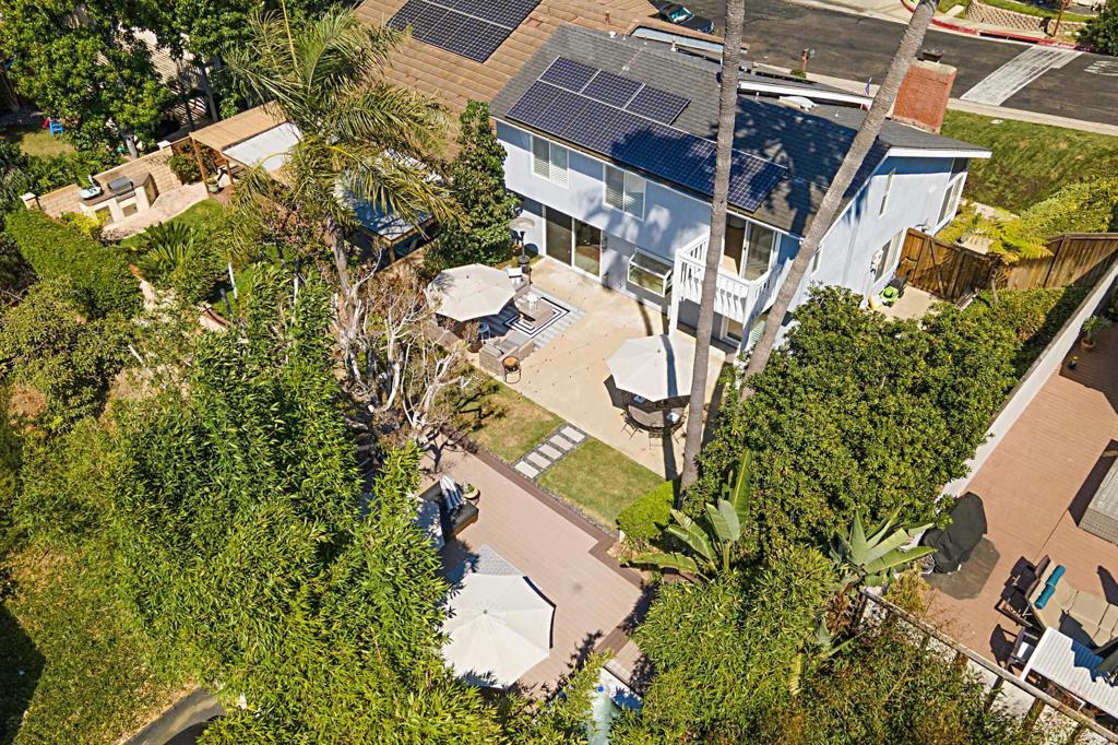 1414 Flair Encinitas Drive Encinitas, CA 92024 - Photo 32 of 39 an aerial view of a house with a yard