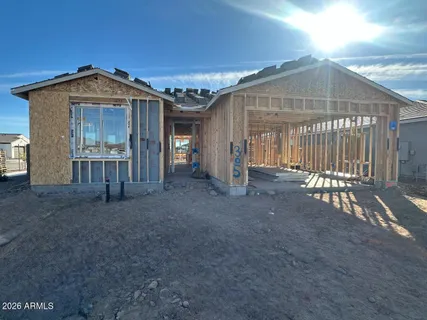 a view of a house with a porch