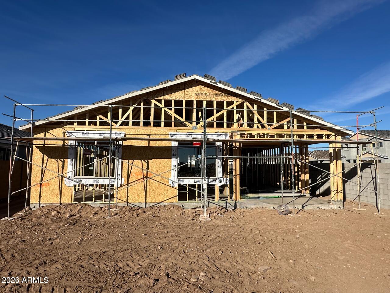 7571 West Av. Del Rey Peoria, AZ 85383 - Photo 5 of 17 a front view of a house with glass windows