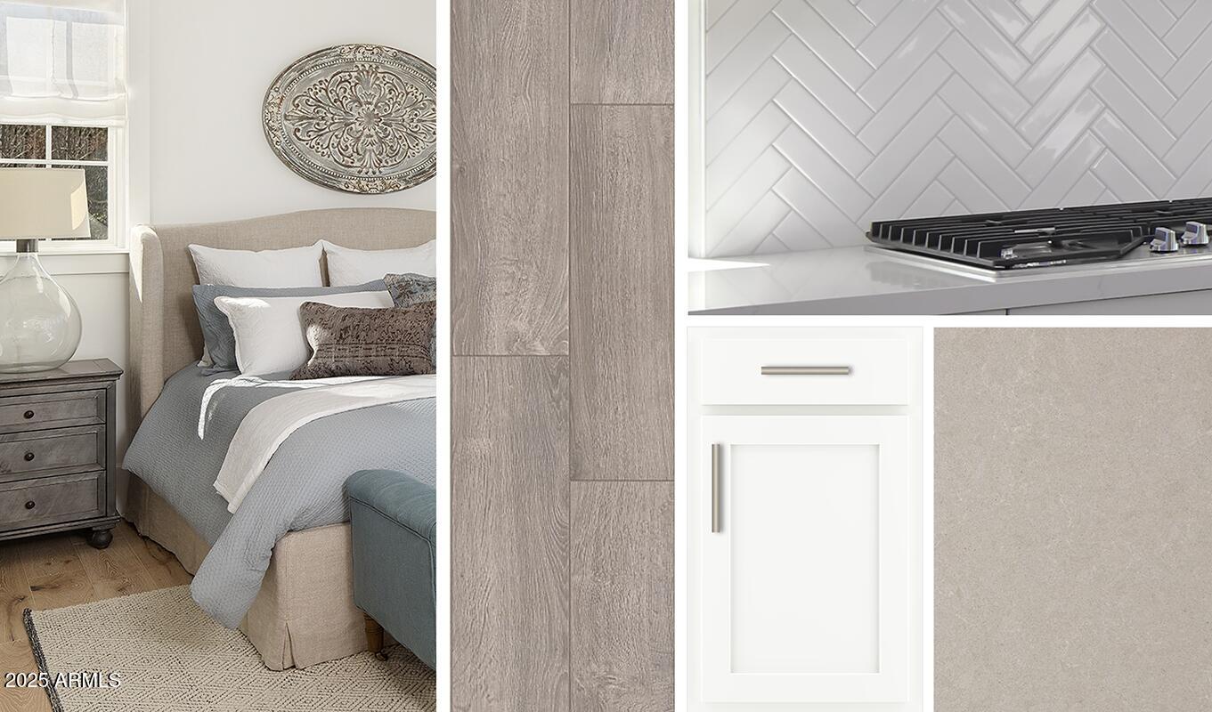 7571 West Av. Del Rey Peoria, AZ 85383 - Photo 7 of 17 a bedroom with a bed and a painting on the wall