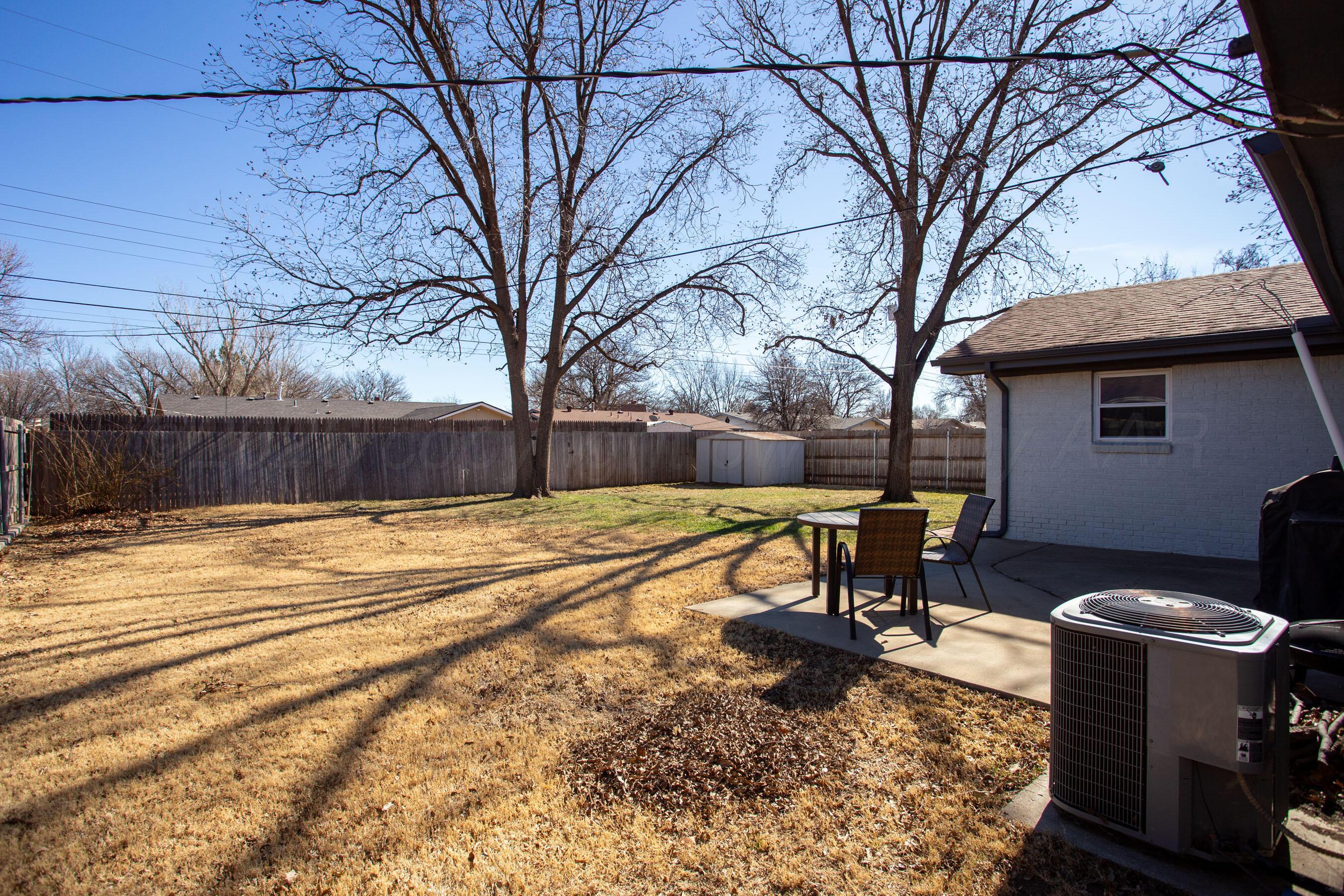 3613 Eddy Street Amarillo, TX 79109 - Photo 22 of 24 BACKYARD
